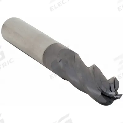 APPROVED VENDOR Ball End Mill: Carbide, AlTiN Coated, 4 Flute, 7/16" Mill Dia, 2" LOC - General Purpose Carbide Ball End Mills