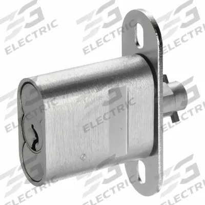 DELTA LOCK Plunger Lock: 2 1/2 in Lg, 7/8 in Wd - Locks for Sliding Doors