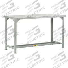 LITTLE GIANT Workbench: Fixed Ht, 48 in x 30 in, Gray, No Additional Components, Steel (MPN WST1-3048-36). Key specifications — Included Components: No Additional Components; Brand: LITTLE GIANT; Color: Gray.