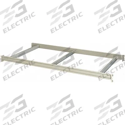 HALLOWELL Bulk Rack Shelf: 60 in x 24 in x 3 1/8 in, 14 ga Beams - Open Deck Bulk Rack Shelf Kits
