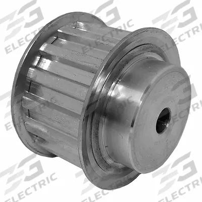 Dayton Timing Pulley: Trapezoidal, Plain, For T10 Timing Belt Section, For 25 mm Belt Wd - T10 Section Timing Belt Pulleys