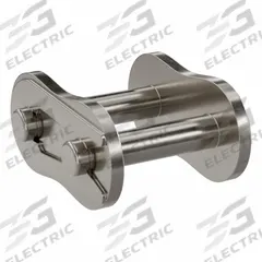 DAYTON Connecting Link: For Nickel-Plated Steel Roller Chains, 60, Single Strand, 3/4 in Pitch, 5 PK (MPN 2YEA1). Key specifications — attr305132: Connecting.