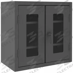 DURHAM MFG Storage Cabinet: 36 in x 20 in x 42 in, Frame, 2 Adj Shelves, Gray, Gray, Swing (MPN HDCC203642-2S95). Key specifications — Base Type: Frame; Cabinet Color: Gray; Frame Assembled: Assembled; Brand: DURHAM MFG.