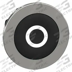 SCHNEIDER ELECTRIC Push Button Head: 30 mm Panel Size, Non-Illuminated, Metallic, O, Black (MPN ZB4FA232). Key specifications — Manufacturer Part Number: ZB4FA232; Compatible Operator Illumination: Non-Illuminated; Compatible with Series: XB4; Head Attachment Type: Screw-On; Head Material: Metal; Brand: SCHNEIDER; Legend: O.