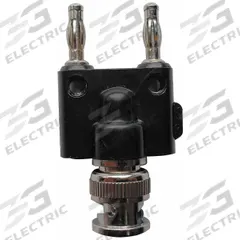 APPROVED VENDOR BNC Adapter: Double Banana Jack, Banana Jack Adapters, Straight Plug Adapter, Copper (MPN 5TXE1). Key specifications — Brand: APPROVED VENDOR.