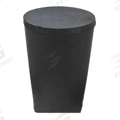 APPROVED VENDOR Stopper: SBR Rubber, 0 Stopper Size, 13 mm Bottom Dia, 17 mm Top Dia, 25 mm Overall Ht - Rubber Stoppers