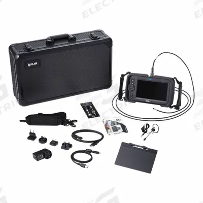 FLIR Videoscope Kit: 640 x 480, 3 m Shaft Lg, 4.9 mm Shaft Dia, 4.9 mm Camera Dia - Dual View Borescopes