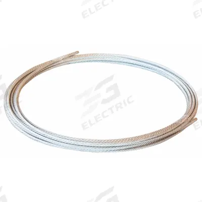 ROBOTRAX Steel Wire: R040, 0.1 in, 16 ft - Support Cable for Multiaxis Cable & Hose Carriers