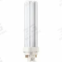 PHILIPS Compact Fluorescent Bulb: 4-Pin (G24q-2), PL-C, Fluorescent, 3000K, 1,200 lm Light Output (MPN PL-C 18W/830/4P/ALTO 10PK). Key specifications — Brand: PHILIPS; Bulb Designation: PL-C 18W/830/4P/ALTO 10PK; Dimmable: Yes; Color Temperature: 3000K.