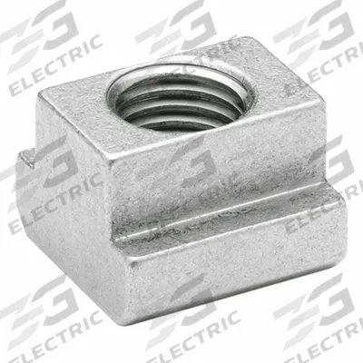 JW WINCO T-Slot Nuts: Stainless Steel, For 8 mm T-Slot, M6 Thread - Fully Threaded T-Slot Nuts