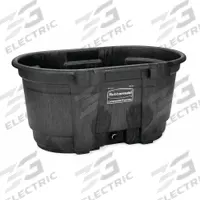 RUBBERMAID COMMERCIAL PRODUCTS Stock Tank: 100 gal, 53 in x 31 in x 25 in, 41 1/2 in x 16 1/2 in (MPN FG424288BLA). Key specifications — attr1188088: RUBBERMAID COMMERCIAL PRODUCTS; attr1188100: BPA Free.