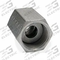 PARKER Compression Fitting Nut: 1/4 in OD size, 9/16"-18 Thread Size, O-Ring Face Seal, Steel (MPN 4 TLFA-S). Key specifications — Series: TLFA-S; Brand: PARKER.