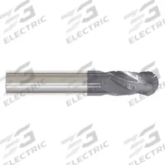 APPROVED VENDOR Roughing End Mill: Carbide, AlTiN Coated, 4 Flute, 3/4" Mill Dia, 1-1/2" LOC, 4" OAL (MPN 258-750115)