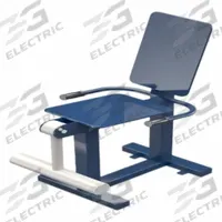 TRIACTIVE USA Leg Extension: 48 in Overall Ht, 44 in Overall Lg, 21 in Overall Wd, Blue/Green (MPN LEGX-B)