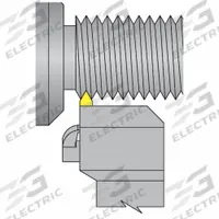 DORIAN Indexable Thread Turning Tool Holder (MPN 73310158354)