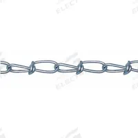 PEERLESS Double Loop Chain: 5 in Chain Trade Size, Carbon Steel, 55 lb Working Load Limit, Weldless (MPN PEE-7010532). Key specifications — Brand: PEERLESS; Item Trade Size: 5.