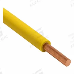Building Wire: Copper, 14 AWG, 1 Conductors, Solid, Yellow, 1,000 ft Lg, THHN/THWN-2 (MPN WXP-6F-1401-05-1000). Key specifications — Voltage: 600 V; Brand: APPROVED VENDOR.