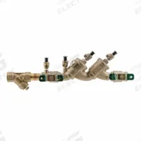 WATTS Double Check Valve Assembly: LF719, 3/4 in Pipe Size, FNPT x FNPT, 15.44 in Overall Lg, Bronze (MPN LF719-QT-S). Key specifications — Shut-Off Valve Type: Ball Valve; Connection Type: FNPT x FNPT.