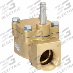 DAYTON Solenoid Valve Body: 2-Way, Normally Closed, 1 1/4 in Pipe Size, Brass Body, EPM Seal (MPN 007733). Key specifications — Pipe Size: 1-1/4 in; Brand: DAYTON; Operating Environment: Indoor.
