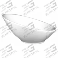 ITI Side Bowl: Pacific Rim, 35 oz Capacity, 10 in Dia, Porcelain, Bright White (MPN FA-10). Key specifications — Brand: ITI; Color: Bright White; Material: Porcelain; Product Type: Side Bowl.
