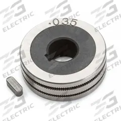 LINCOLN ELECTRIC Drive Roll Kit: 0.045 in, V-Knurl, For Easy-Core 125, Easy-MIG 140/180, LE31MP (MPN KP3285-1). Key specifications — For Wire Type: Flux-Cored; Brand: LINCOLN ELECTRIC; Manufacturer Part Number: KP3285-1; For Welder Series: Easy-Core 125.