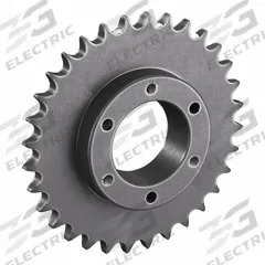 TSUBAKI Sprocket: For 40 Chain, 32 Teeth, 5.101 in Pitch Dia, 5.36 in Outside Dia, Steel (MPN 40SH32). Key specifications — Brand: TSUBAKI; Required Bushing Series: SH.