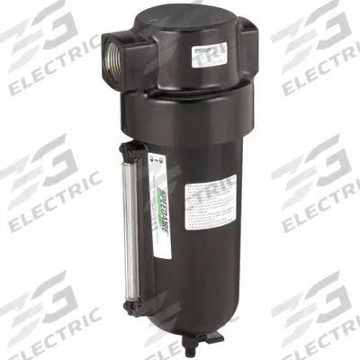 SPEEDAIRE Compressed Air Filter: Particulate, 1 in NPT, 5 micron, 425 cfm - Speedaire FRL Air Filters