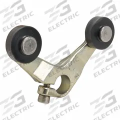 TELEMECANIQUE SENSORS Forked Roller Lever: Forked Roller Lever, Fixed, 1.5 in Arm/Operator Lg - Max (MPN 9007LA16). Key specifications — Brand: TELEMECANIQUE SENSORS; Compatible with Series: 9007C; Roller Position: Outside Offset; Actuator Style: Forked Roller.