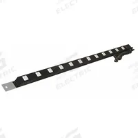 PRO-LINE Power Strip: 66 1/2 in Overall Wd, 1 1/2 in Overall Dp, Aluminum, Gray (MPN ES48/ESMR72-A31). Key specifications — Operating Voltage: 120 V; Product Type: Powerstrip; Color: Gray.
