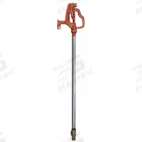 WOODFORD MFG. Yard Hydrant: Stainless Steel, Galvanized, 18 gpm Flow Rate, 6 ft Bury Dp (MPN Y34-6). Key specifications — Rod Material: Stainless Steel; Brand: WOODFORD MFG.; Color/Finish: Galvanized.