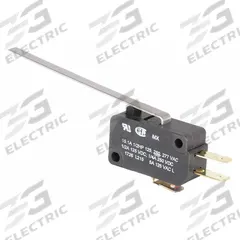 HONEYWELL Miniature Snap Action Switch: Lever Actuator, 1NO/1NC, Quick Connect (MPN V7-6C17D8-057). Key specifications — AC Contact Rating: 15 A @ 277 V; Electrical Connection: Quick Connect; Series: V7; Brand: HONEYWELL.