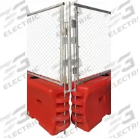 TRAFFIX DEVICES/VIZCON Water Wall Fence Corner Tube: 90° Water Wall Fence Corner Pin, 45032-WWF (MPN 45032-WWF90). Key specifications — attr1340477: Silver; attr1340515: Galvanized Steel; attr1340478: 45032-WWF90; attr1340479: TRAFFIX DEVICES/VIZCON; attr1340492: 45032-WWF; attr1340562: 90° Water Wall Fence Corner Pin.