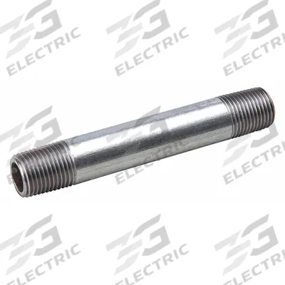 APPROVED VENDOR Pipe Nipple: 1 1/4 in Nominal Pipe Size, 6 in Lg, Schedule 160, Galvanized Steel - Schedule 160 Threaded on Both Ends High Pressure Nipples