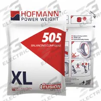 HOFMANN POWER WEIGHT Balancing Compound: Wheel Balancing Beads, Trucks, Silica, Blue/Red, 12 oz Wt (MPN 0401-5505-350). Key specifications — attr864524: Red; attr864526: Trucks; attr864531: Silica; attr864535: Wheel Balancing Beads; attr864522: HOFMANN POWER WEIGHT.