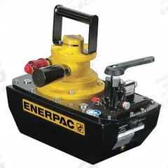 ENERPAC Air Hydraulic Pump: 10,000 psi Max. Op Pressure, 1,155 cu in Reservoir Capacity, Pendant (MPN ZA4220MX). Key specifications — attr944931: Retract; attr944932: 3-Way; attr995446: Pendant.