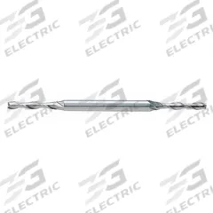 YG-1 Square End Mill: High Speed Steel, Double End, 2 Flute, 9/64" Mill Dia, 3/4" LOC, 3-1/8" OAL (MPN 51016)