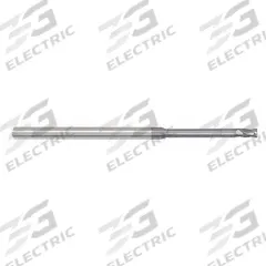 APPROVED VENDOR Corner Chamfer End Mill: Carbide, AlTiN Coated, 4 Flute, 1/16" Mill Dia, 3/32" LOC (MPN 251-004060B)