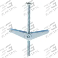 Toggle Bolt Anchor: 1/2 in Dia, 4 in Overall Lg, #6-32 Thread Size, Steel, Zinc Plated, Steel, 50 PK (MPN U63265.013.0400). Key specifications — Screw Size: 1/8 in; Compatible Material: Drywall; Material Grade/Class: Grade 4.8; System of Measurement: Inch; Wall Anchor Type: Toggle Bolt Anchor; Color: Blue/White; Brand: APPROVED VENDOR; Anchor Type: Toggle.