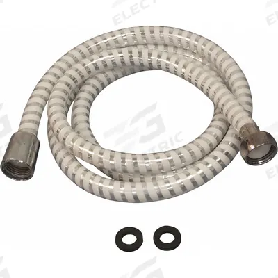 APPROVED VENDOR Handheld Shower Flex Hose: Vinyl, Unfinished Finish - Flexible Hoses for Handheld Showerheads