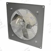 Exhaust Fan: Direct Drive, 16 in Blade, 1/3 hp, 2,570 cfm, 115V AC, 1 ph, Totally Enclosed (MPN P16-1V). Key specifications — Frame Finish: Powder Coated; Blade Material: Galvanized Steel; Assembled: Assembled; Brand: CANARM; Nameplate Voltage: 115V AC; Frame Material: Steel; Guard Type: Intake; Motor Type: Single Phase.