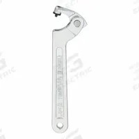 PROTO Spanner Wrench: 2 in, 1/8 in Pin Dia, 6 3/8 in Overall Lg, 1/8 in Pin Lg, 3/8 in Hook Thick (MPN JC491B). Key specifications — attr309823: 2 in; attr309829: No; attr309833: Round; attr324942: PROTO.