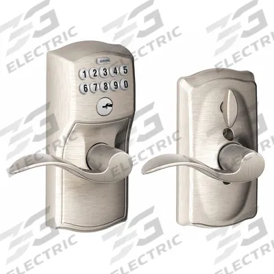 SCHLAGE RESIDENTIAL Electronic Keyless Lock: Keypad - Electronic Keyless Access Locksets