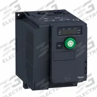 SCHNEIDER Variable Speed Drive: In Phase Single, 200-240V AC, Out Phase Three, 1 1/2 hp, IP20, Black (MPN ATV320U11M2C412). Key specifications — Style: Compact; Color: Black/Blue/Gray; Output Phase: Three.