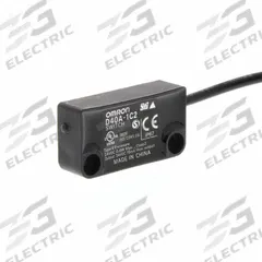 OMRON Non-Contact Door Switch: D40A Series, 1NO, 2 m Cable Lg, 15 mm On Sensing Distance, LED, Screw (MPN D40A-1C2). Key specifications — Brand: OMRON; Indicating Light: LED; Series: D40A; Termination Type: Screw.