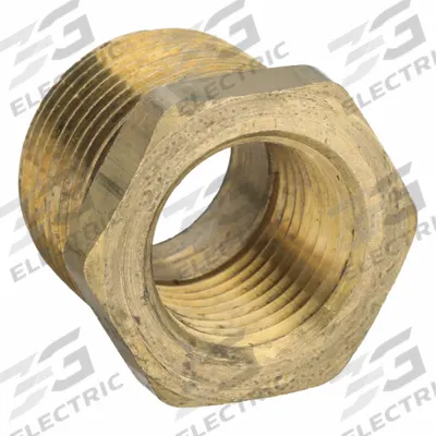 PARKER Metal Pipe Straight: Straight, 1/2 in x 3/4 in - Threaded High-Pressure Pipe Fittings
