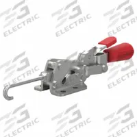 DE-STA-CO Controlled Latch Clamp: Horizontal, Includes Locking Handle, 0.39 in Hook Adjustment - Max (MPN 3031-RSS). Key specifications — Brand: DE-STA-CO; Handle Style: Locking Horizontal Handle.