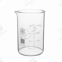 APPROVED VENDOR Beaker: 5,000 mL, 168.96 fl oz, A, Low Form, Type I, Colorless, Borosilicate Glass (MPN BG1000-5000). Key specifications — attr1371034: Type I; attr1371051: APPROVED VENDOR; attr1371062: Colorless.