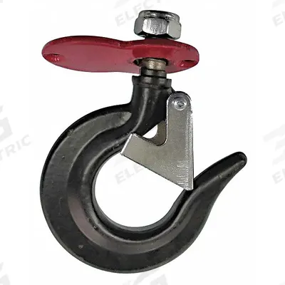 Dayton Top Hook Assembly: Electric Chain Hoists, 500 lb Compatible Load Capacity - Top Hooks for Hoists