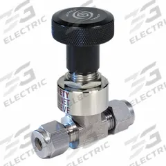 HAM-LET Plumbing Needle Valves: Inline Valve Body, 316 Stainless Steel, Let-Lok x Let-Lok, Let-Lok (MPN HXF-1300-SS-L-6MM-S). Key specifications — Brand: HAM-LET; Stem Material: 17-4PH Stainless Steel; Stem Type: Regulating; Connection Type: Let-Lok x Let-Lok.
