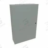 HAMMOND Junction Box: Steel, 36 in x 24 in x 8 in, NEMA 1, Solid Cover, Hinged, Included, Painted (MPN CHKO36248). Key specifications — Brand: HAMMOND; Closure Method: 1/4-Turn Latch; Knockouts: Included.